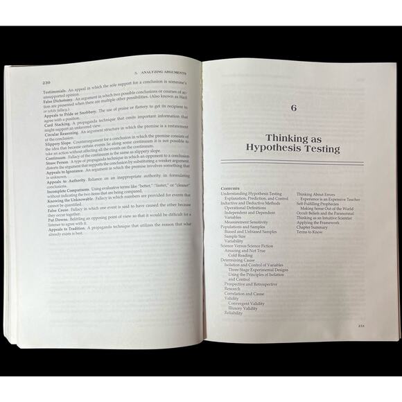 Thought and Knowledge: An Introduction to Critical Thinking, 4th Edition Vol 2 - Picture 7 of 13